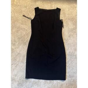 Ann Taylor dress womens size 10 sleeveless black